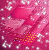 Textura rosa teclado Tema imagem de tela 2