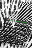 Zebra Print Teclado Tema imagem de tela 3