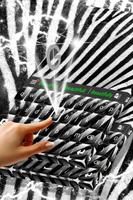 Zebra Print Teclado Tema imagem de tela 2