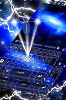 Galaxy Neon Keyboard Theme screenshot 3