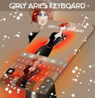 Girly Aries Keyboard capture d'écran 3