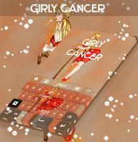 Girly -Krebs- Tastatur Plakat