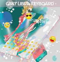 Girly Libra Keyboard Ekran Görüntüsü 1