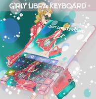 Girly तुला कीबोर्ड स्क्रीनशॉट 3