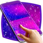 Tema del teclado brillante icono