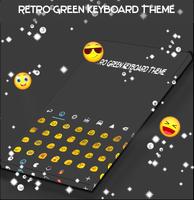Retro Green Keyboard Theme screenshot 1