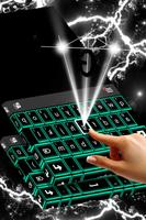 Green Neon Keyboard Theme screenshot 1