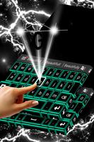 Green Neon Keyboard Theme screenshot 2