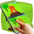 Cute Groundhog Keyboard For Kids simgesi