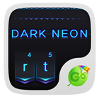 Dark Neon GO Keyboard Theme icône