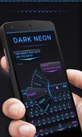 Dark Neon GO Keyboard Theme screenshot 3