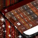 Dark Red Pattern Keyboard simgesi