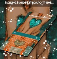Holding Hands Keyboard Theme capture d'écran 3