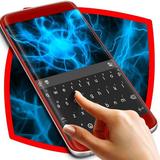 Teclado fluxo energético ícone
