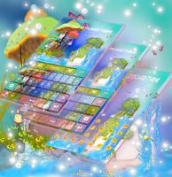 Fairytale tema de teclado imagem de tela 2