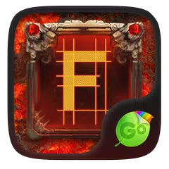 Fire & Stone GO Keyboard Theme