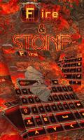 Fire & Stone GO Keyboard Theme poster