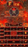 Fire & Stone GO Keyboard Theme screenshot 1