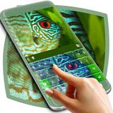 Tema de teclado de peixe ícone