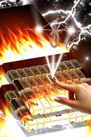 Burning Live Fire Keyboard captura de pantalla 1