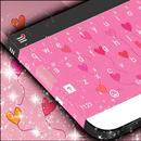 Floating Hearts Keyboard Theme APK