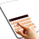 クリームテーマキーボード APK