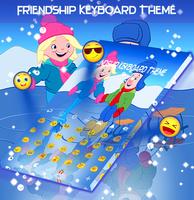 Friendship Keyboard Theme capture d'écran 1