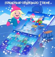 Friendship Keyboard Theme capture d'écran 3
