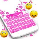 APK Keyboard Color Hot Pink
