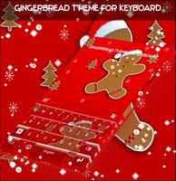 Gingerbread Theme for Keyboard poster