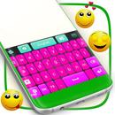 لون جديد لوحة المفاتيح موضوع APK