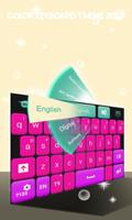 New Color Keyboard Theme capture d'écran 1