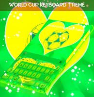 Copa do Mundo Keyboard Tema Cartaz
