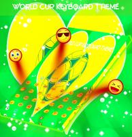 Copa do Mundo Keyboard Tema imagem de tela 1