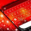 Red Texture Keyboard Theme