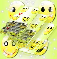 Keyboard Themes with Emojis Ekran Görüntüsü 1