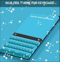 Pastel Blue Theme Keyboard screenshot 2