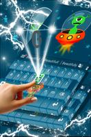 Tema alienígena para Keyboard imagem de tela 2