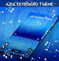 Azul Keyboard Theme Affiche