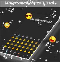 Keyboard Black and White Theme ảnh chụp màn hình 1
