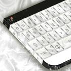 White Velvet Keyboard Theme icon