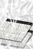 White Velvet Keyboard Theme screenshot 3