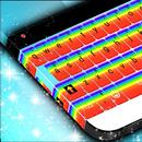 Cute Rainbow Keyboard Theme APK