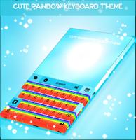 Cute Rainbow Keyboard Theme screenshot 3