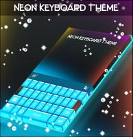 Neon Keyboard Theme poster
