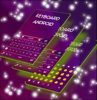 Purple Keyboard For Android poster