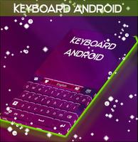 Purple Keyboard For Android screenshot 1