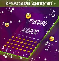 Purple Keyboard For Android screenshot 3