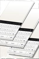 White Keyboard For Android poster