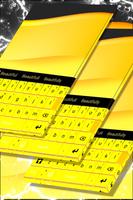 Yellow Keyboard For Android poster